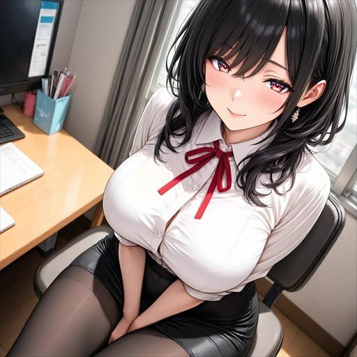 巨乳×OL - サンプル画像 4