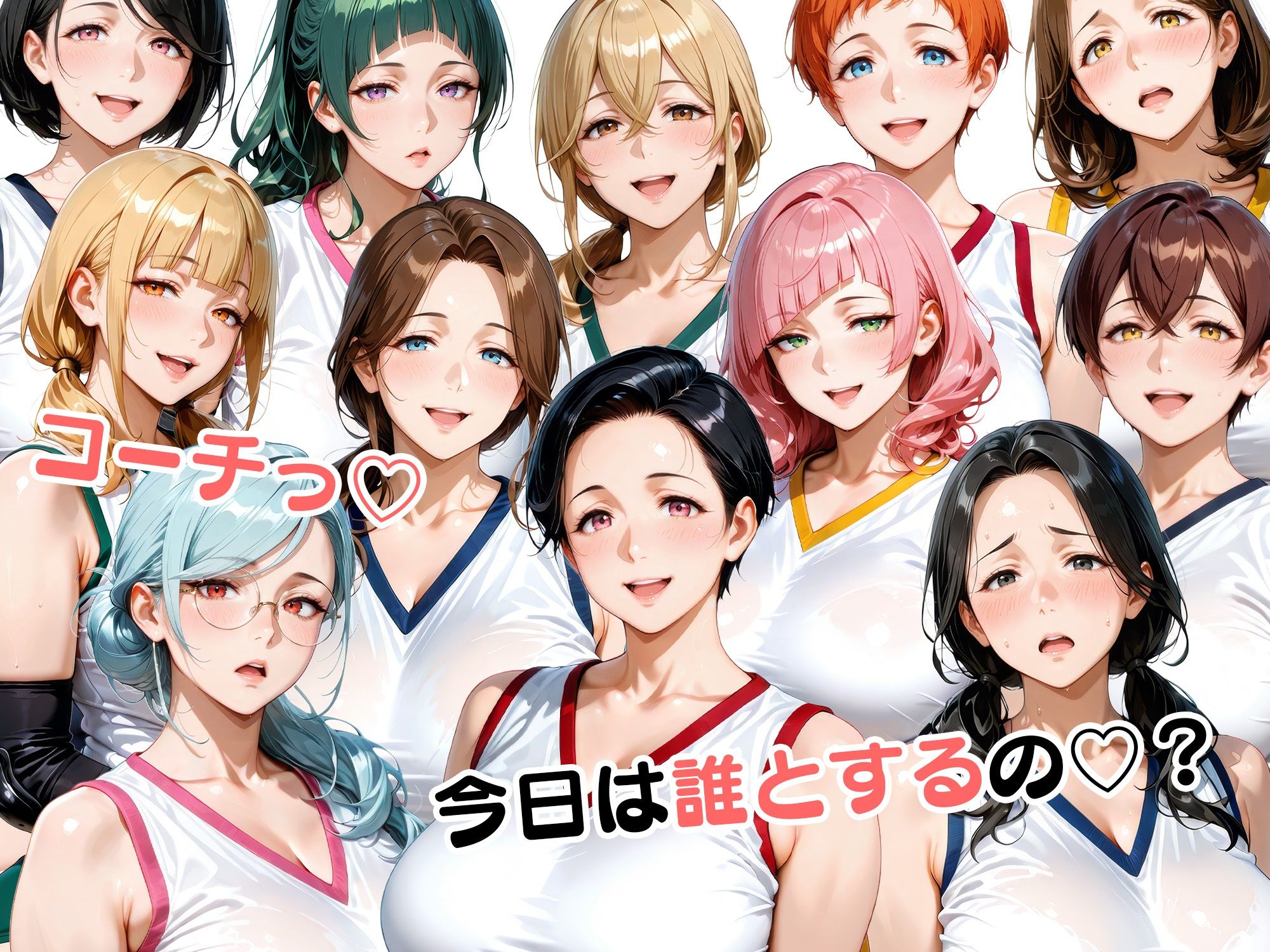 12人の熟女ママさんバレー部とヤリ放題なコーチ - サンプル画像 10