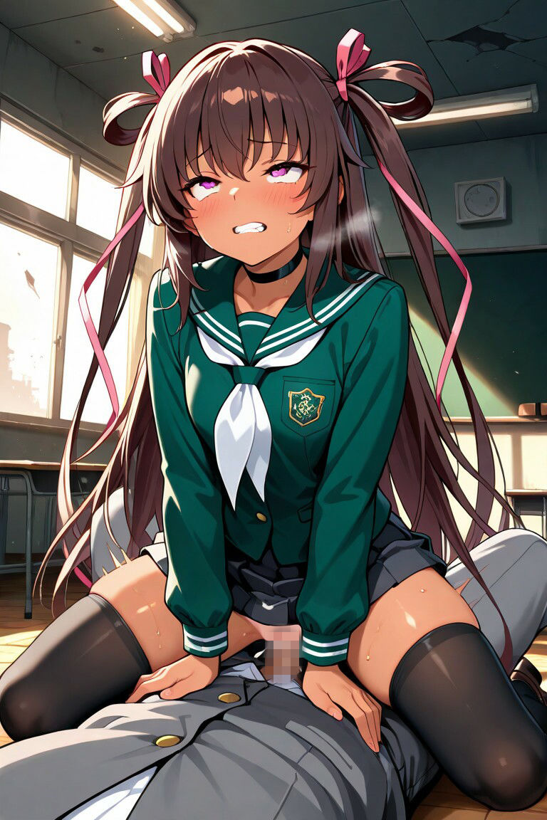 制服ゆ〇かぜ催〇NTR - サンプル画像 6