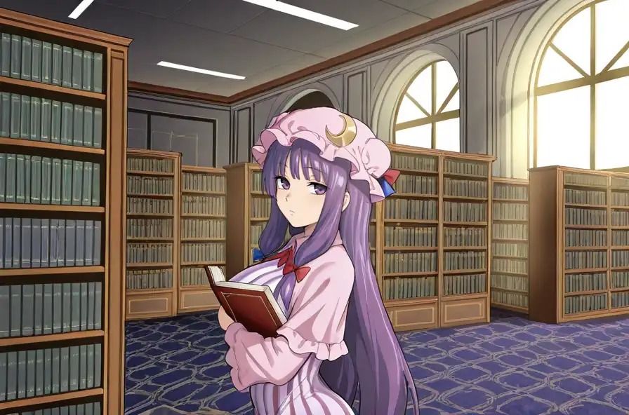 東方紅魔郷パチュリー・ノーレッジ編全198枚 - サンプル画像 1