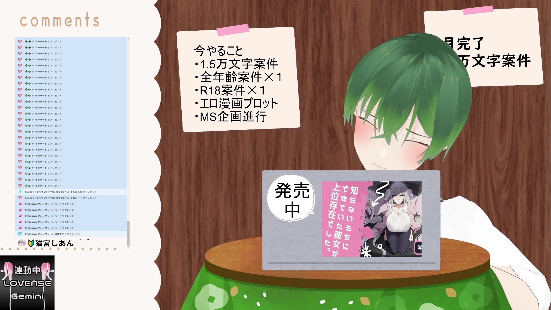 おはようございます（作業配信）（だったはずが開幕から振動）  もんすき - サンプル画像 6