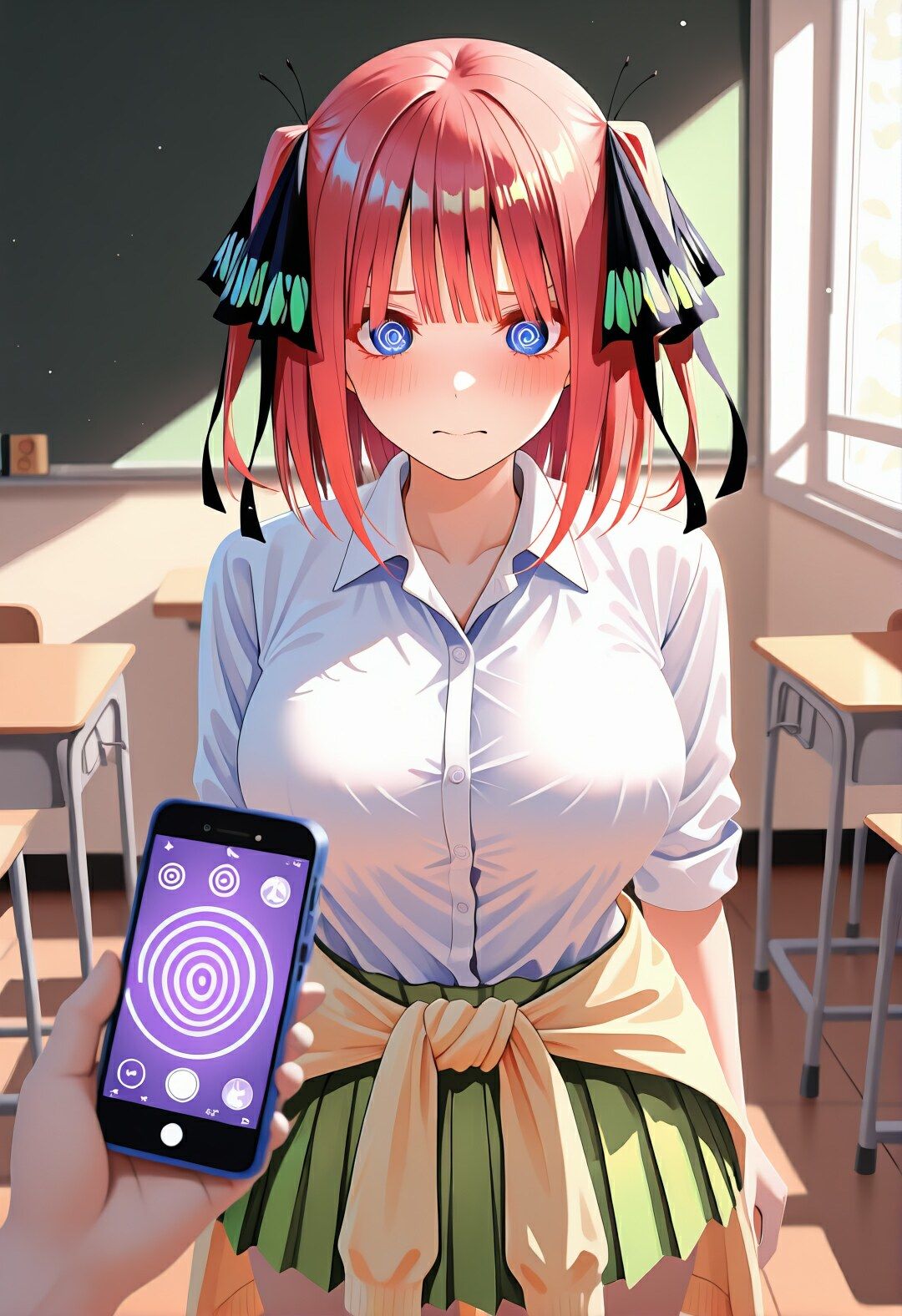 五等分のSEX  学園編  〜中〇二乃の場合〜 - サンプル画像 2