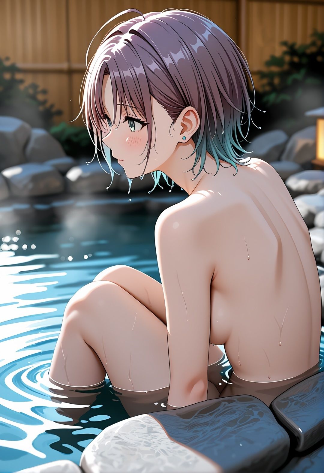 シャ〇マス浅〇透パロディ 温泉旅館で中年オヤジに凌●され寝取られるアイドルCG集242枚 - サンプル画像 5