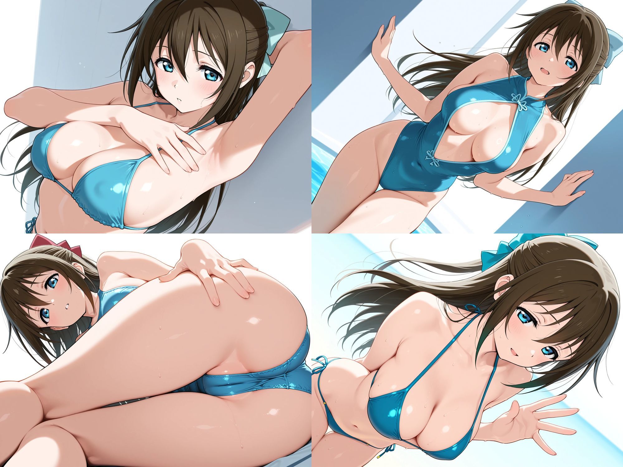 みずぎのスクールアイドル ●ヶ咲 - サンプル画像 2