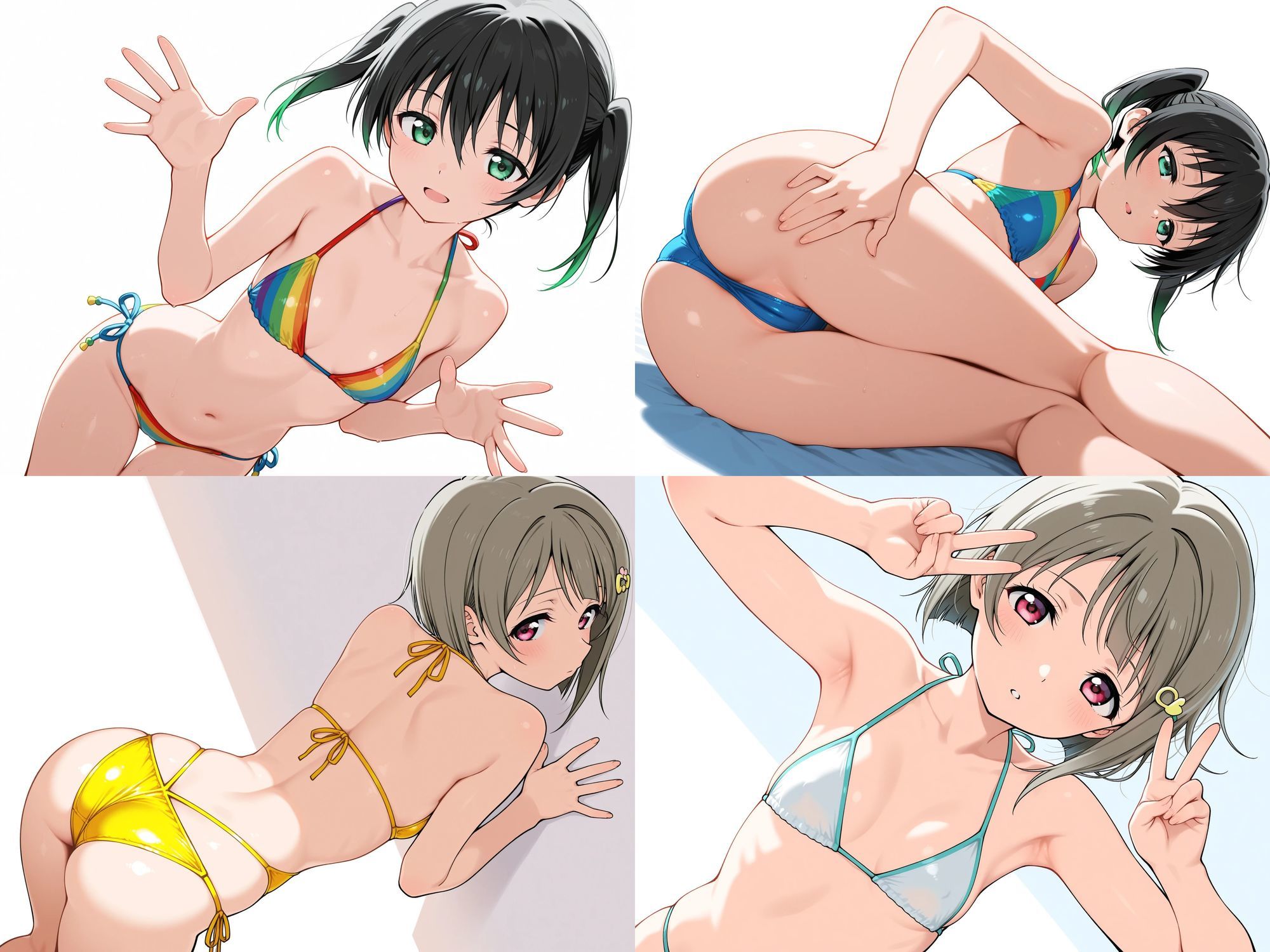 みずぎのスクールアイドル ●ヶ咲 - サンプル画像 7