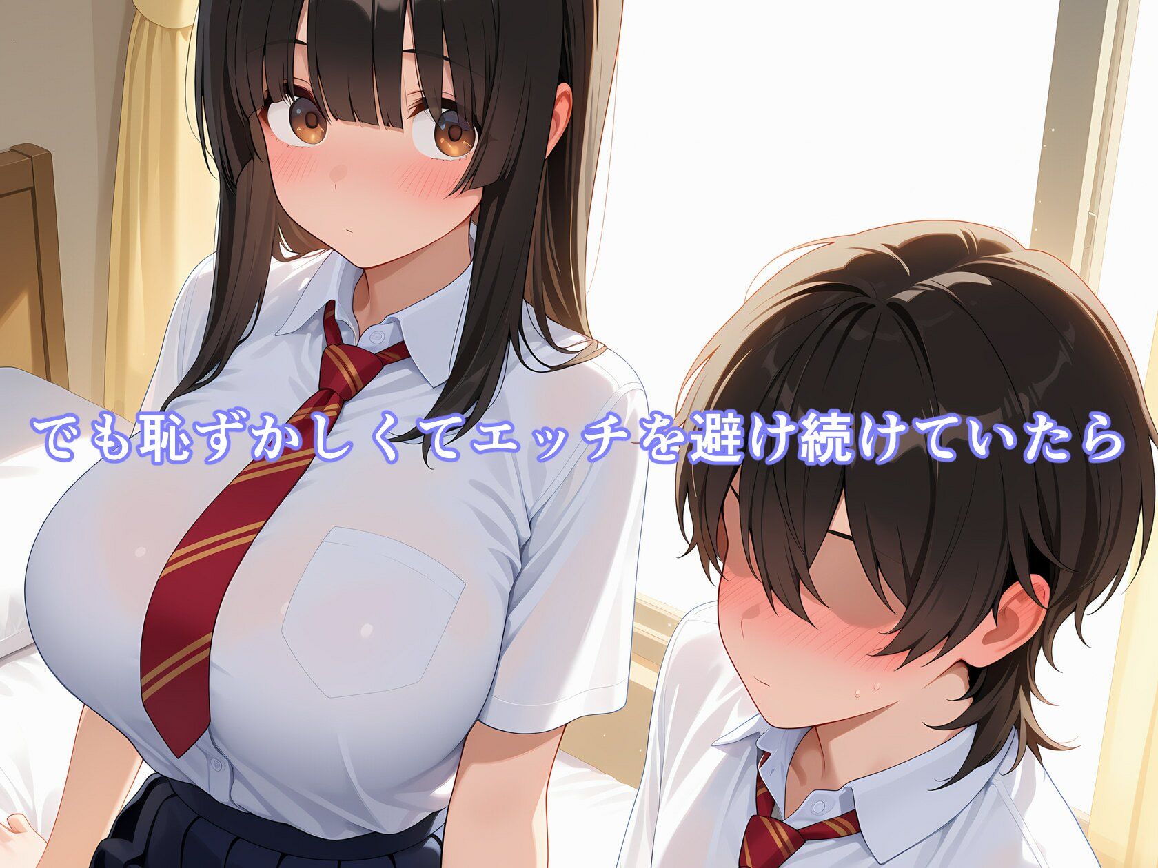 恥ずかしくてエッチを断っていたら彼女が性処理委員に立候補して寝取られた - サンプル画像 2