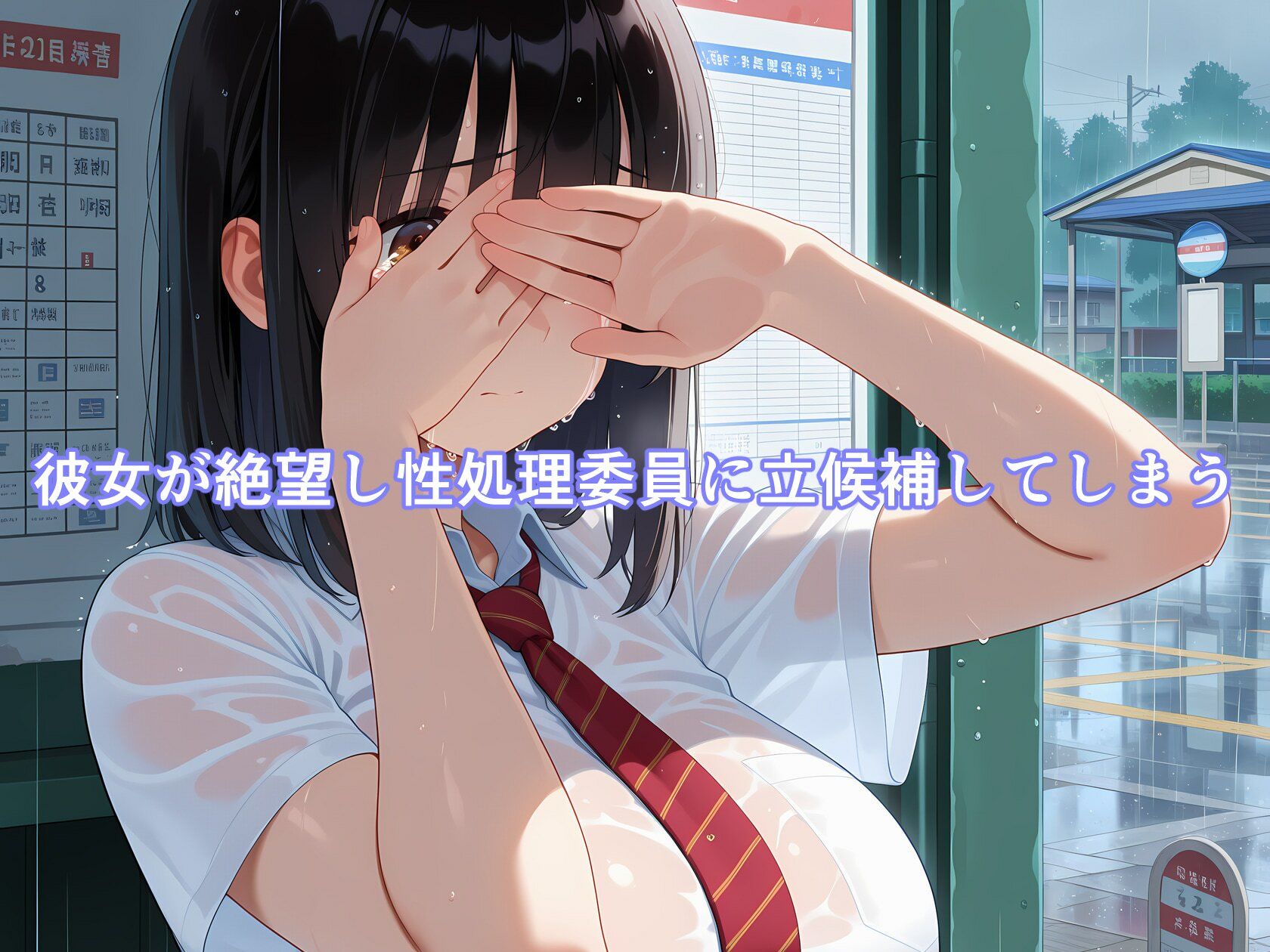 恥ずかしくてエッチを断っていたら彼女が性処理委員に立候補して寝取られた - サンプル画像 3