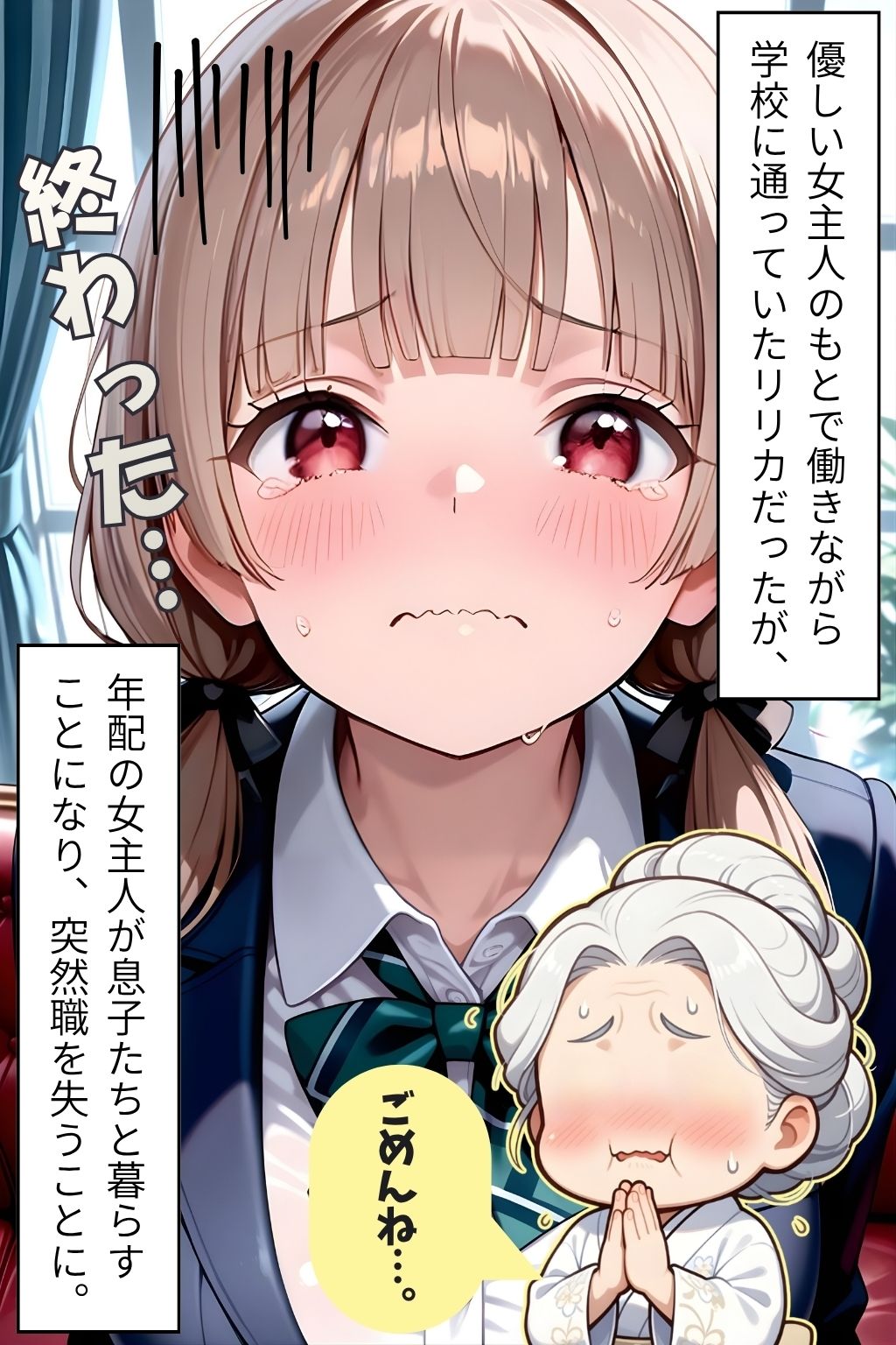 お化け屋敷の住み込みメイド 〜 ご主人様の命令は絶対（はーと）どんどんエッチにされちゃう開発日記（前編） 〜 - サンプル画像 2