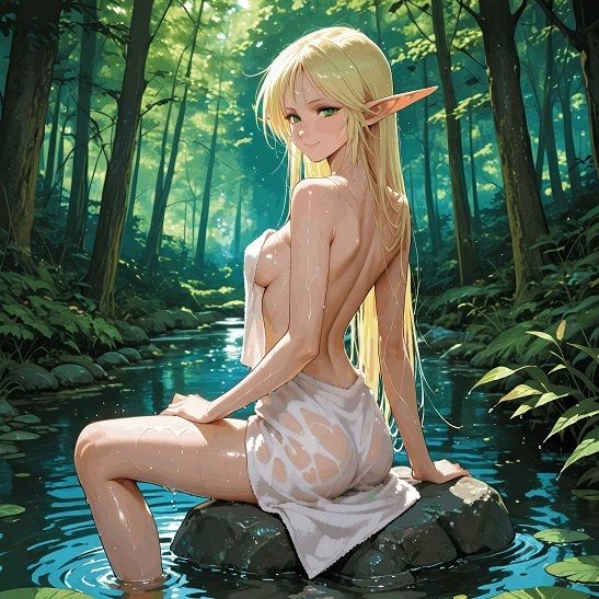 『【表】呪われた島の麗しき妖精さん』AIの手で蘇る懐かしのヒロインシリーズ - サンプル画像 3