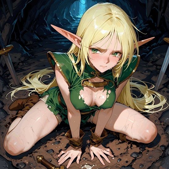 『【表】呪われた島の麗しき妖精さん』AIの手で蘇る懐かしのヒロインシリーズ - サンプル画像 5