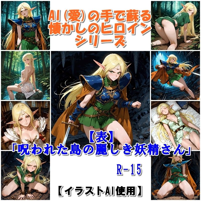 『【表】呪われた島の麗しき妖精さん』AIの手で蘇る懐かしのヒロインシリーズ - サンプル画像 10