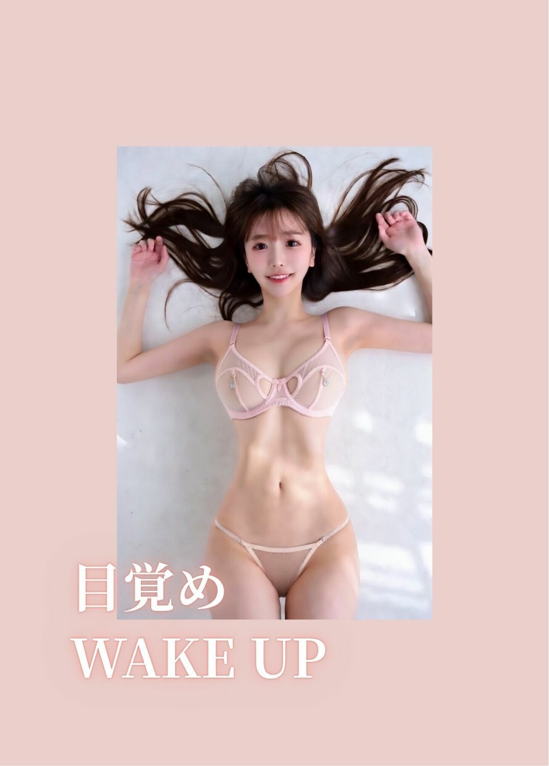 AI生成写真集  あおむけ・美・FACE UP - サンプル画像 3