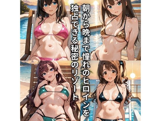 朝から晩までハーレムリゾート 【デ○マス】 - サンプル画像 1