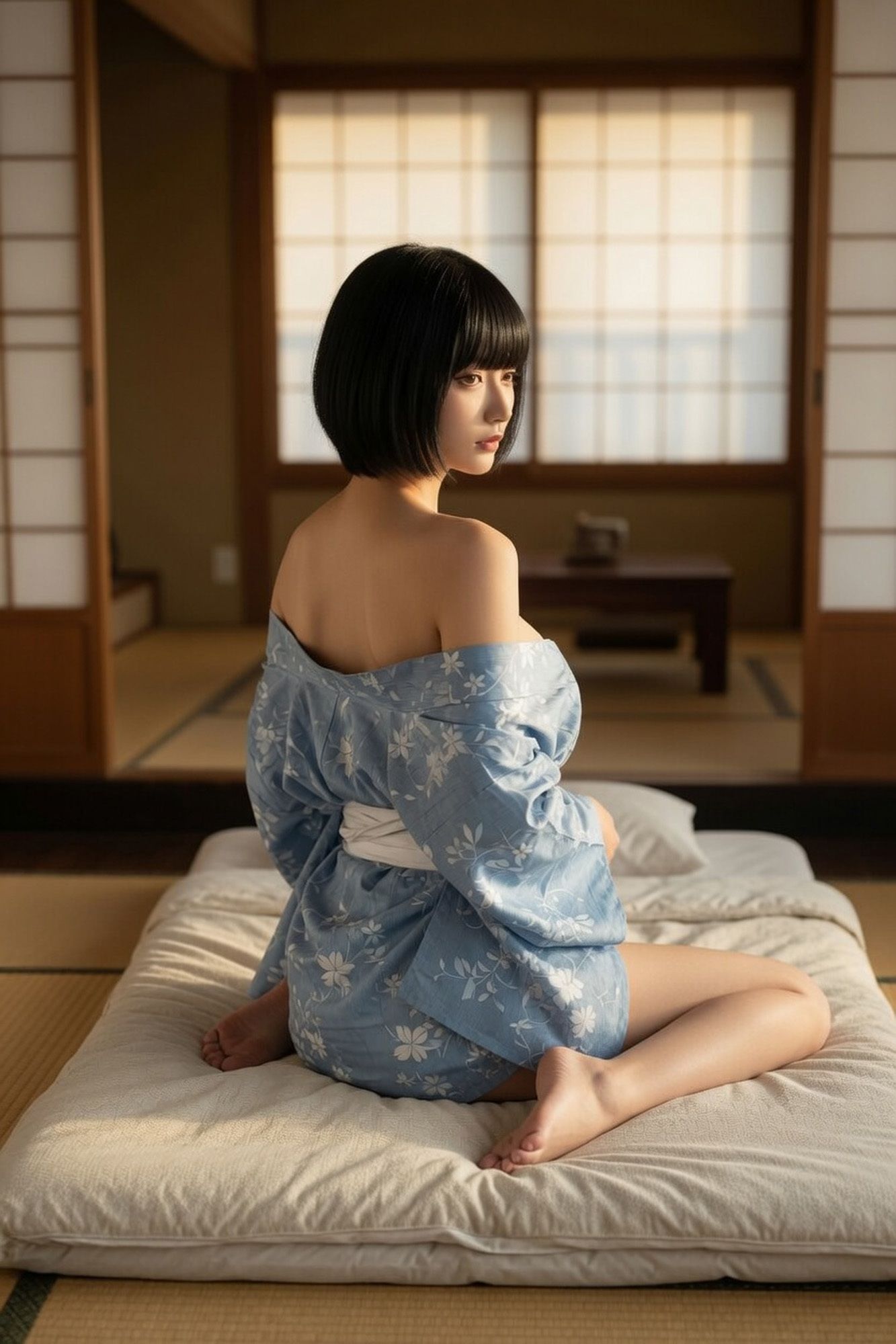 Mio ― 温泉旅館の夜 〜裸足のヨガ講師と秘密の湯〜 - サンプル画像 3