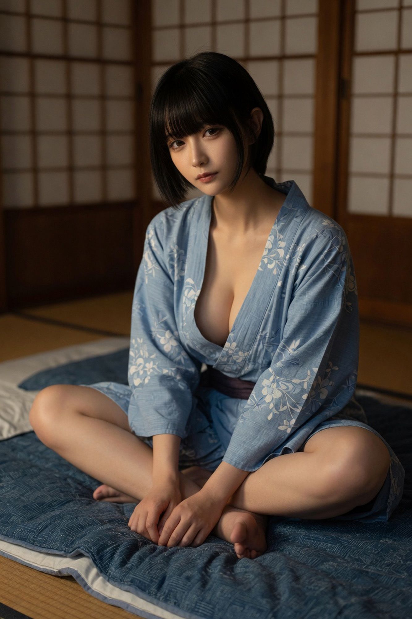 Mio ― 温泉旅館の夜 〜裸足のヨガ講師と秘密の湯〜 - サンプル画像 8