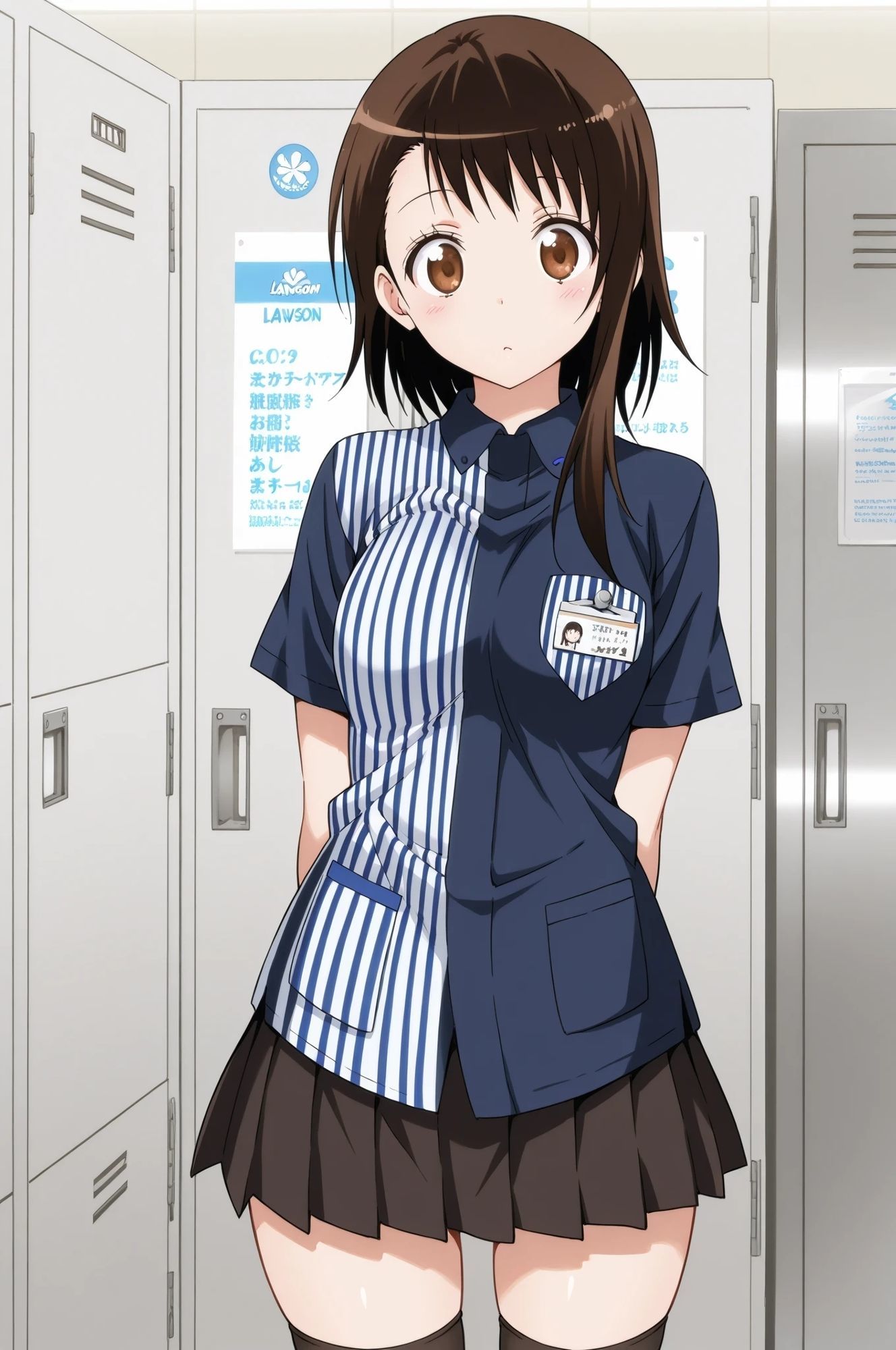 とあるコンビニの新人研修記録（こさき 20才）〜いまだに初恋の人が忘れられない女子大生にHな指導〜 - サンプル画像 1