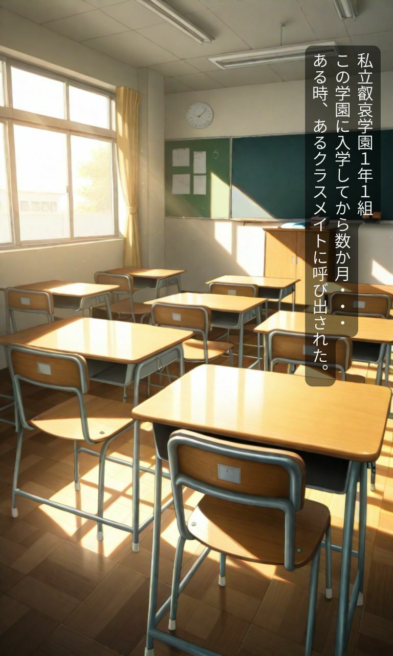 クラスメイトの盗撮映像を買わされた僕 - サンプル画像 1