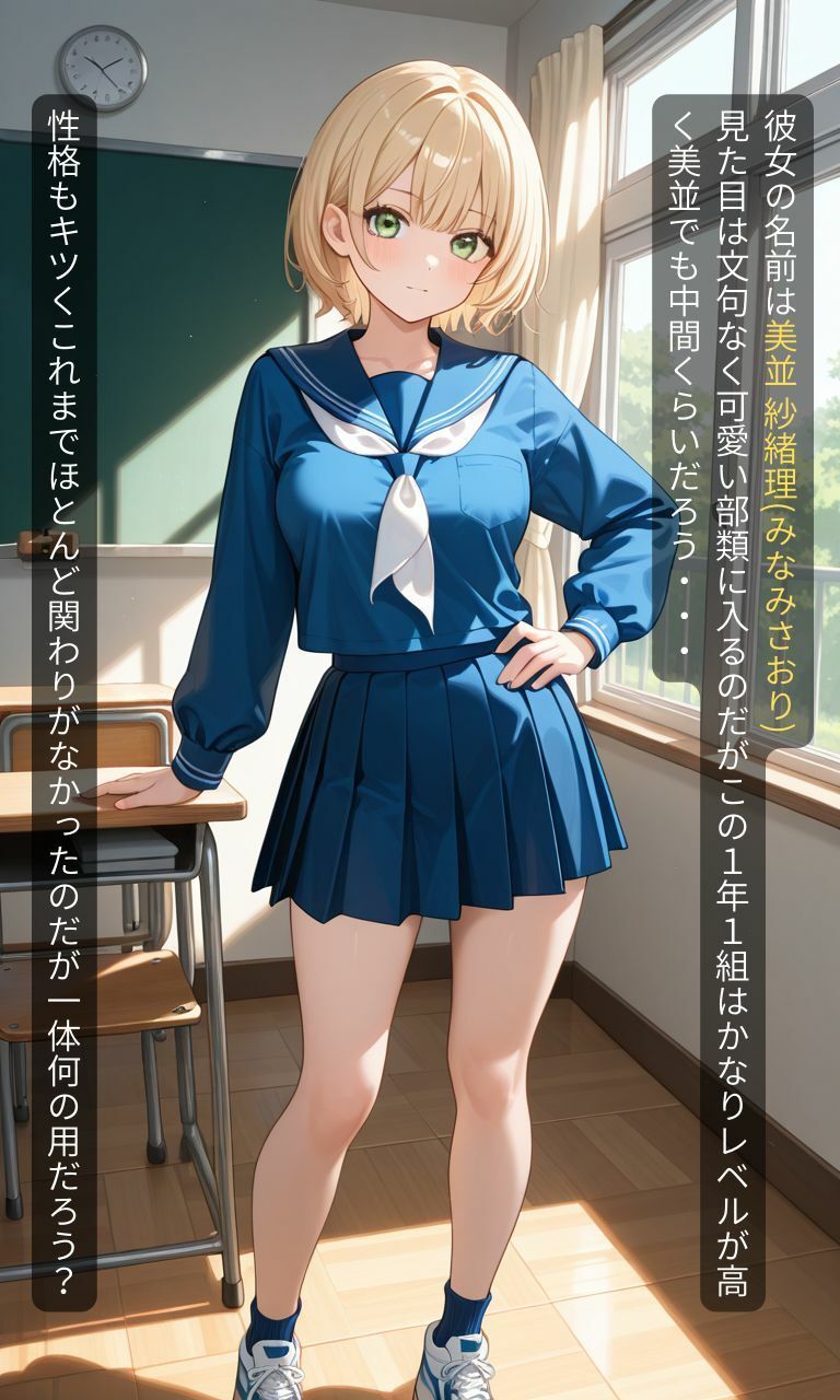 クラスメイトの盗撮映像を買わされた僕 - サンプル画像 2