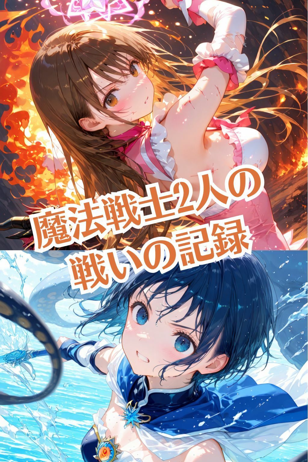 魔法戦士えりな＆せりか vol.3 迫りくる海と陸の絶望 編 - サンプル画像 1