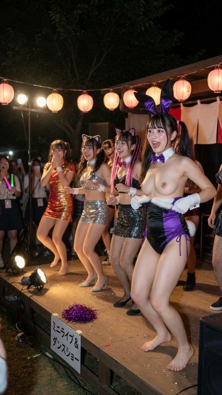 AI動画 ダンス中におっぱいポロリ ハプニング動画集 - サンプル画像 6