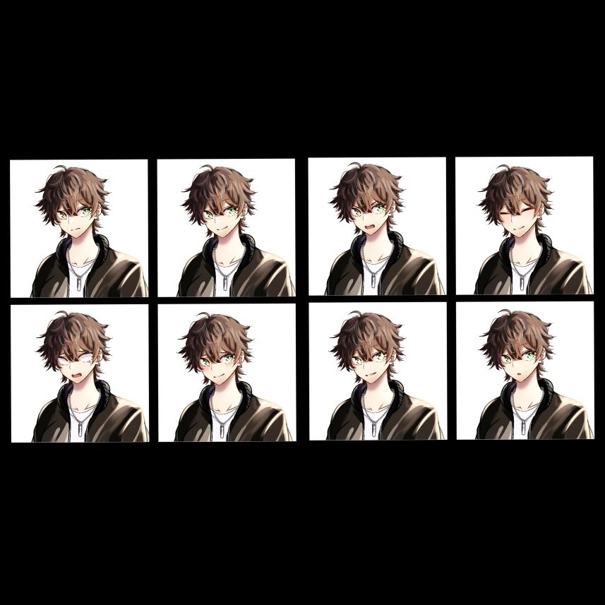 立ち絵素材  ケモ耳の男性 - サンプル画像 3