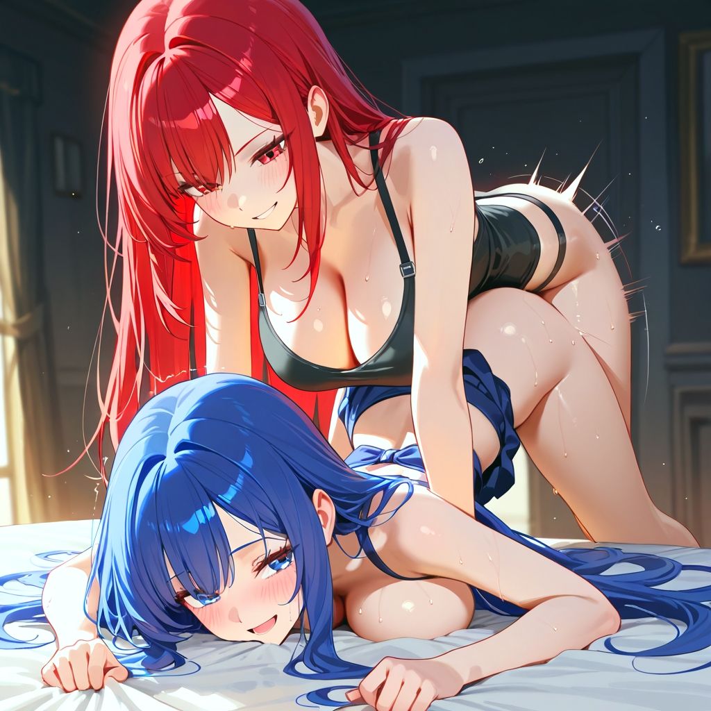 おっぱいから始まる百合の蜜夜 - サンプル画像 4