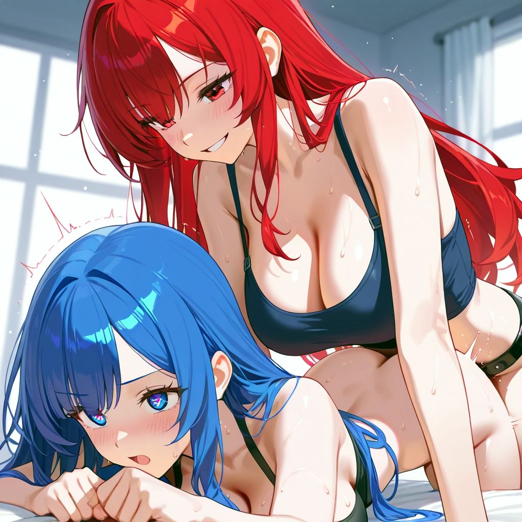 おっぱいから始まる百合の蜜夜 - サンプル画像 9