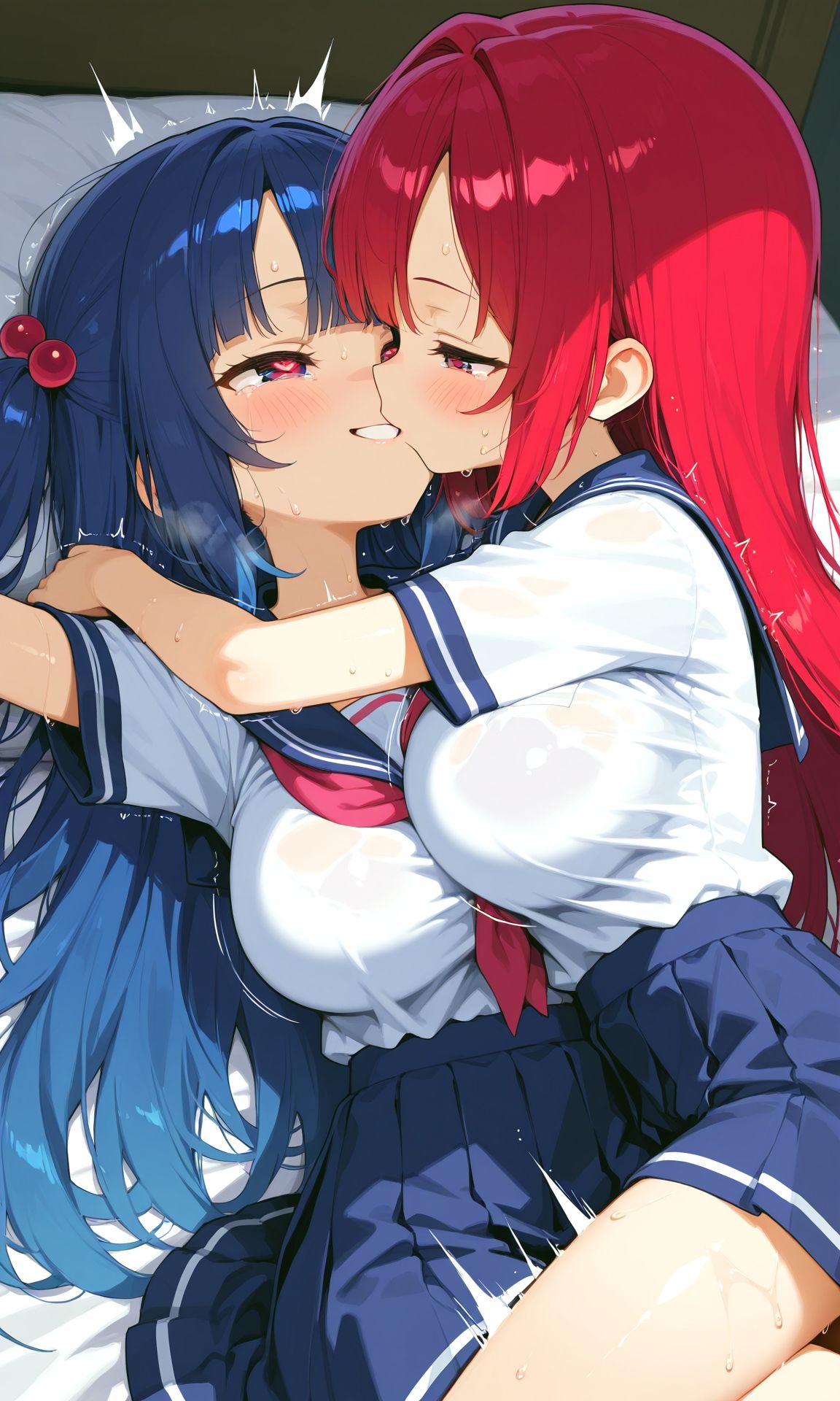 おっぱいから始まる百合の蜜夜 - サンプル画像 10