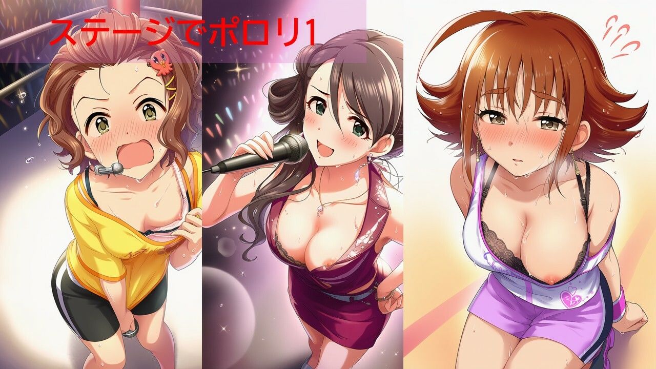 デ◯マスアイドルポロリハプニング9 - サンプル画像 2