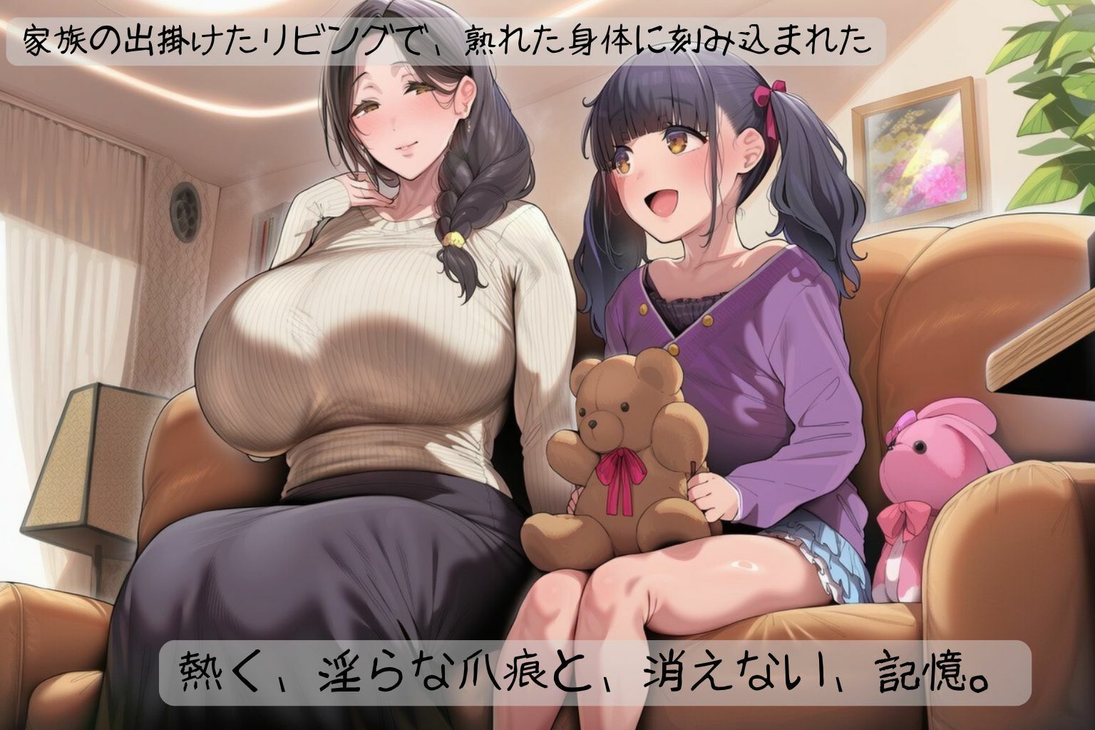 （38分ボイス付きCG集）人妻遥香（35）の赤裸々蟲姦寝取られダイアリー 前編その1 - サンプル画像 1