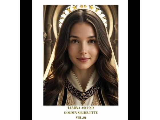 Lumina Ascend ？ Golden Silhouette Vol.01 神聖なる黄金の女神ポートレート集（高品質AIアート）