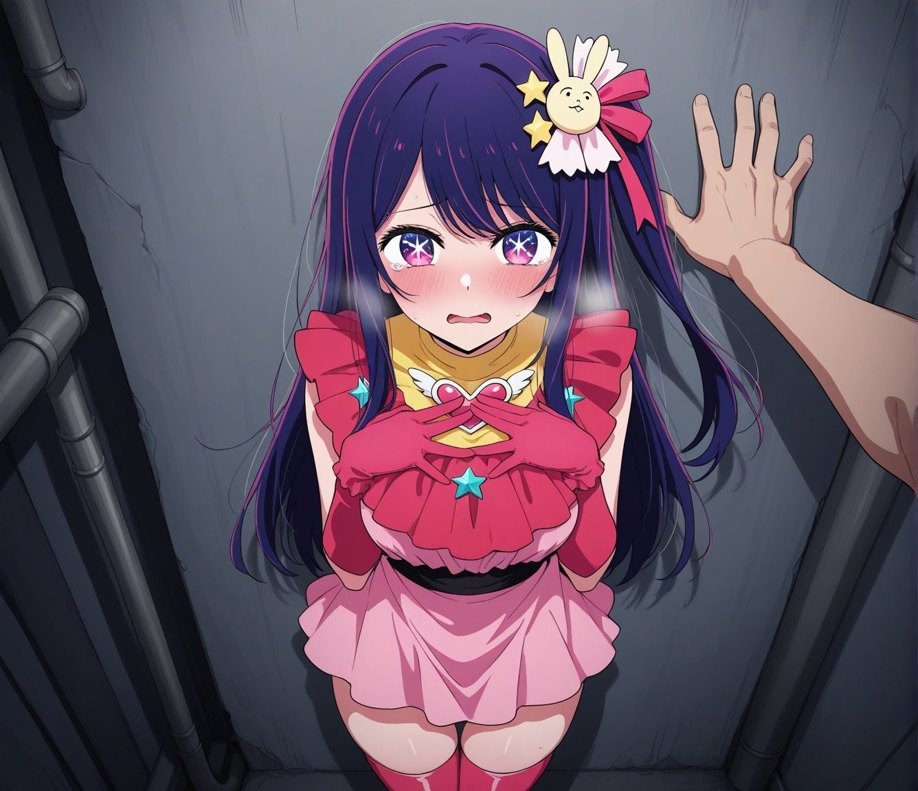 街の裏路地で起こる拉致監禁陵● 推〇の子 - サンプル画像 1