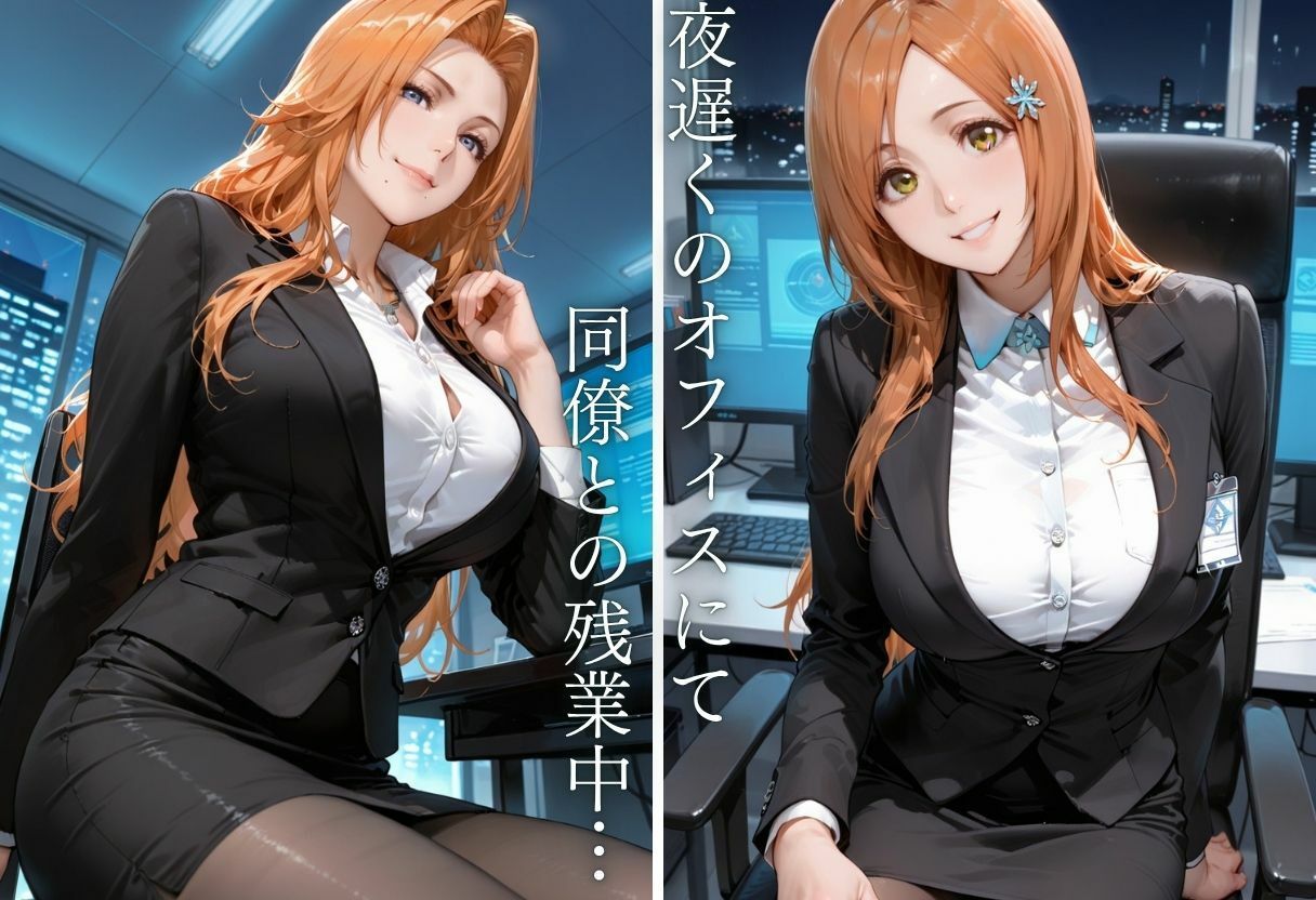 OL残業オフィス 〜我慢の限界を迎えた同僚に、静まり返ったオフィスで崩され続けた夜Vol.1 - サンプル画像 4