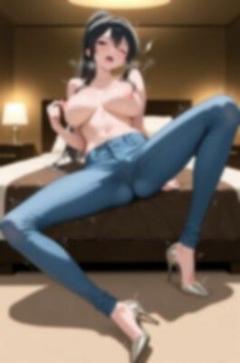 【裸ジーンズ女子 2】裸ジーンズ女子とラブホ - サンプル画像 3