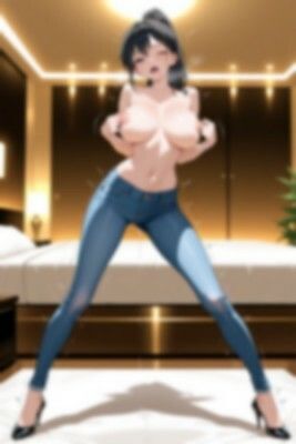 【裸ジーンズ女子 2】裸ジーンズ女子とラブホ - サンプル画像 10