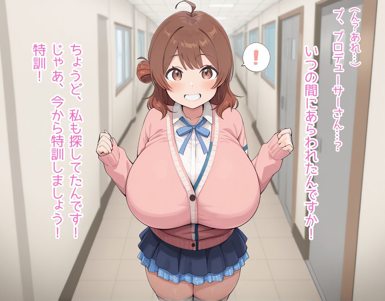 サイミンアプリでおじさんをプロデューサーと誤認しちゃう花海ウメちゃん - サンプル画像 6