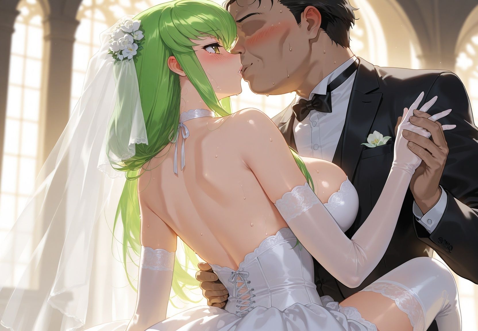 種付けおじさんの着せ替えドール コ〇ドギアス 2 - サンプル画像 1