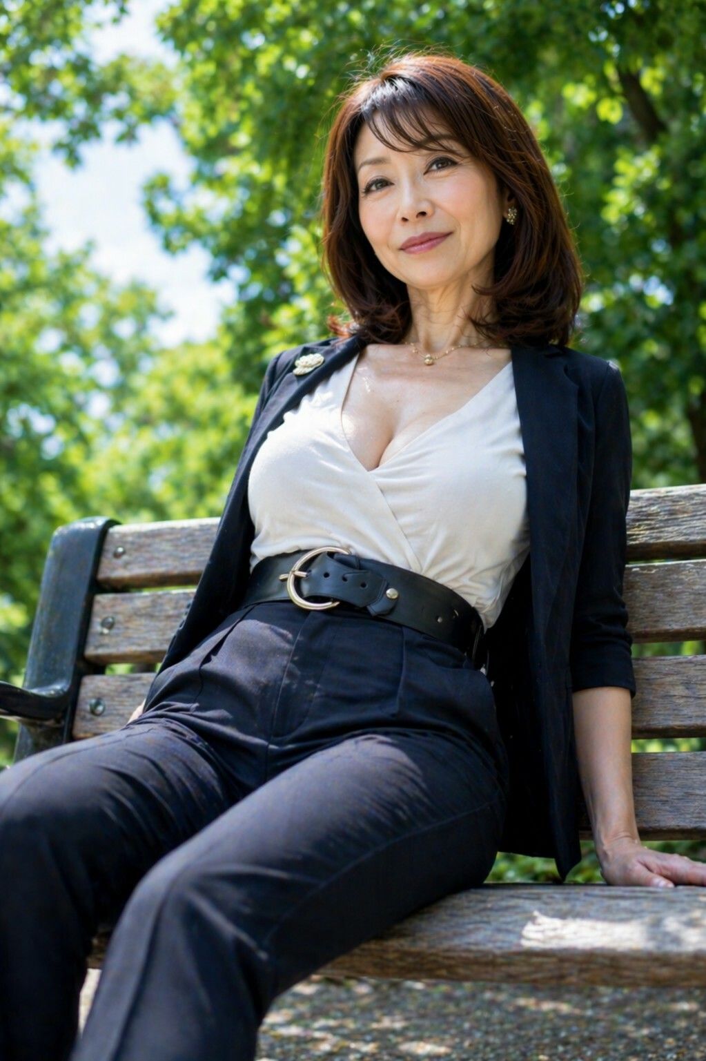 木洩れ日のスーツ - サンプル画像 1