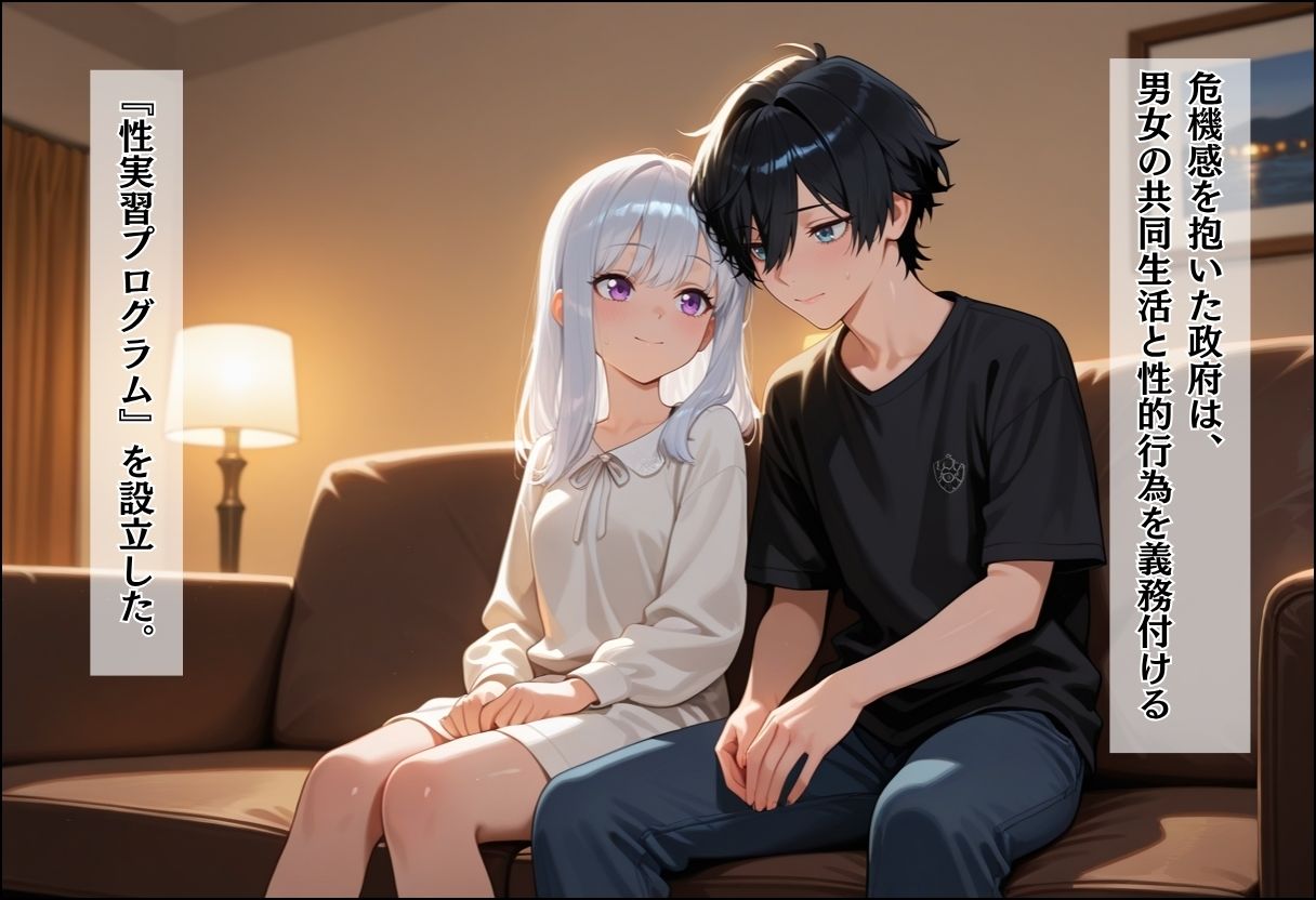 性実習プログラムーセックスが義務教育になった話〜制服姿で求め合う・純愛の快楽堕ち編〜 - サンプル画像 2
