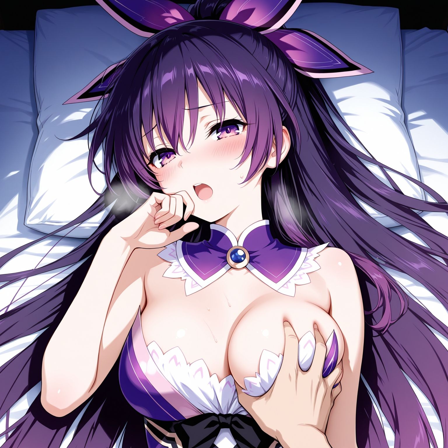 デート・〇・ライブ  HなAIイラスト集  夜刀神〇香  vol.1 - サンプル画像 7