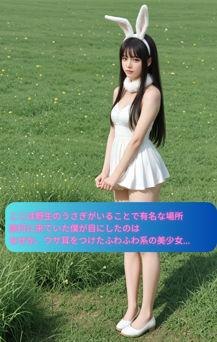 FLUFFY ＊Bunny Girls -うさぎが有名なとある観光地に行ったら、ふわふわ美少女だらけで我慢できずにいたずらしちゃう本- - サンプル画像 1