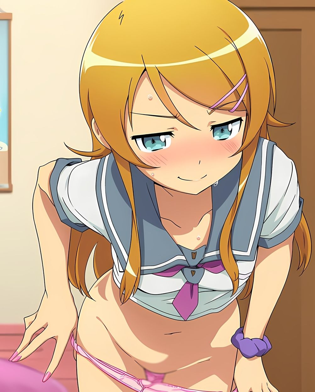 俺の妹ちゃんのエッチなAIイラスト集 - サンプル画像 3