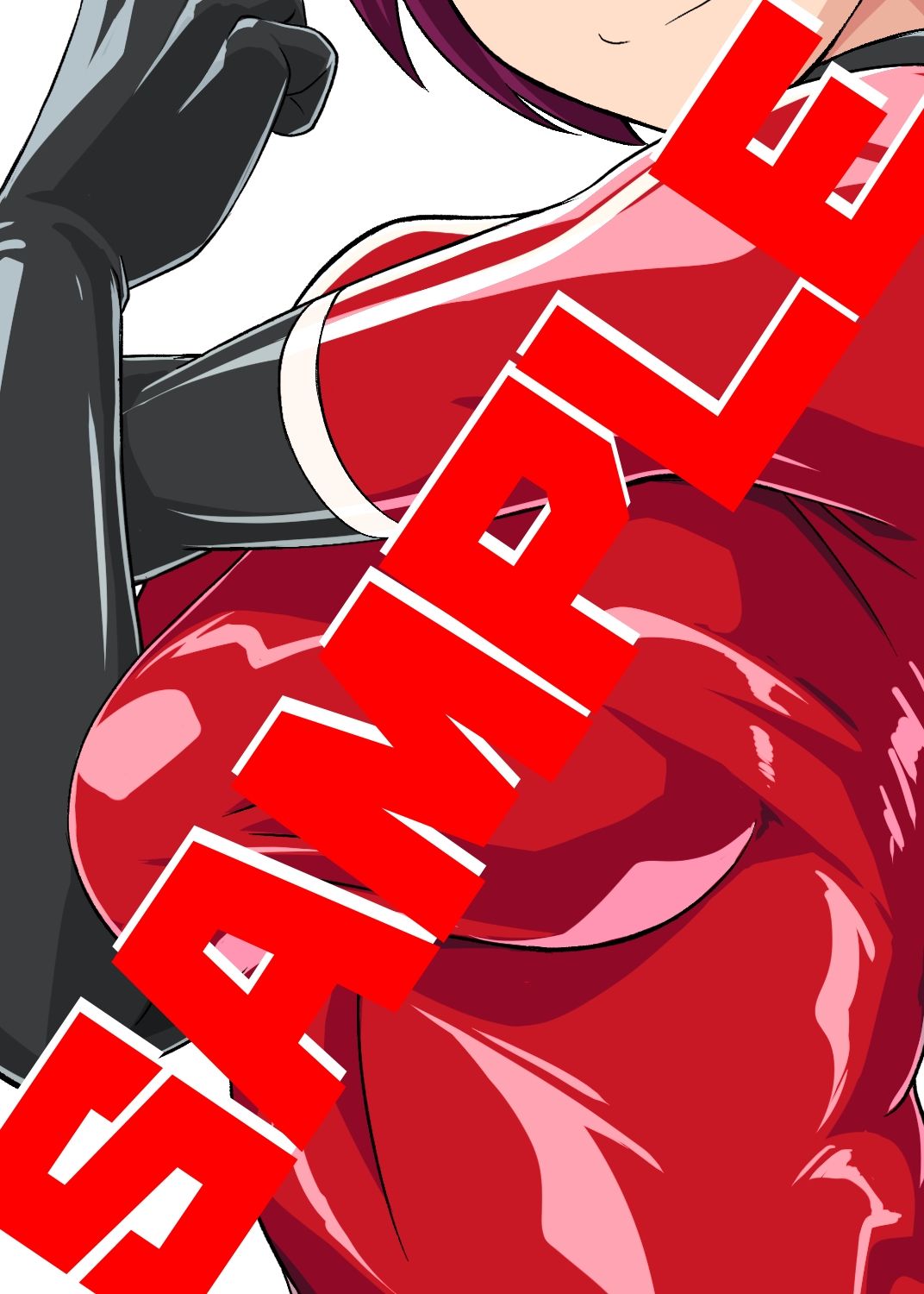 LATEX WEAR RED DL版 - サンプル画像 5