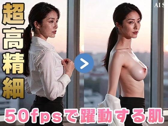 【約48分】『【社外秘】強●脱衣研修』赤裸々に暴かれる女子社員たちのプライド -AIで描く究極の美女達- - サンプル画像 6