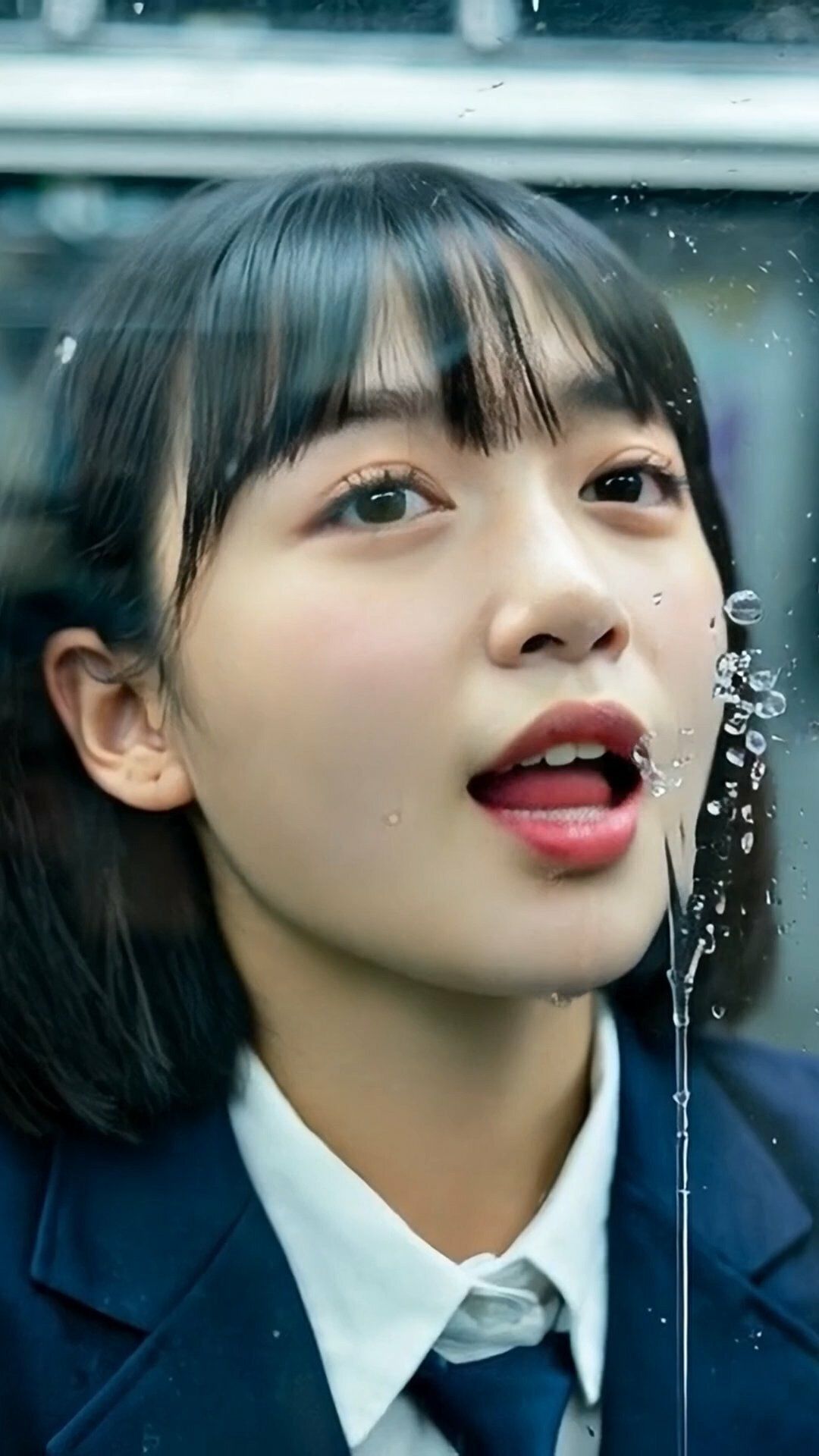 舌フェチ5 AI 電車女子 - サンプル画像 5