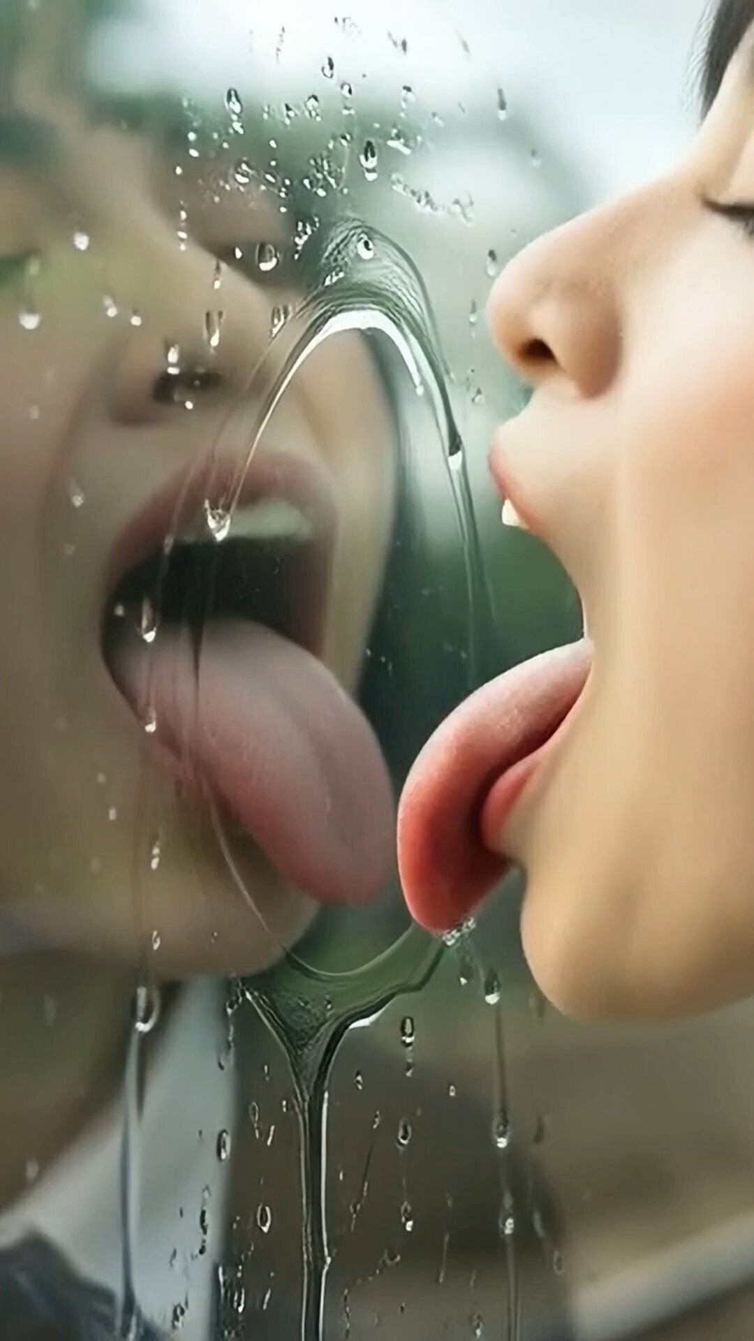舌フェチ5 AI 電車女子 - サンプル画像 6