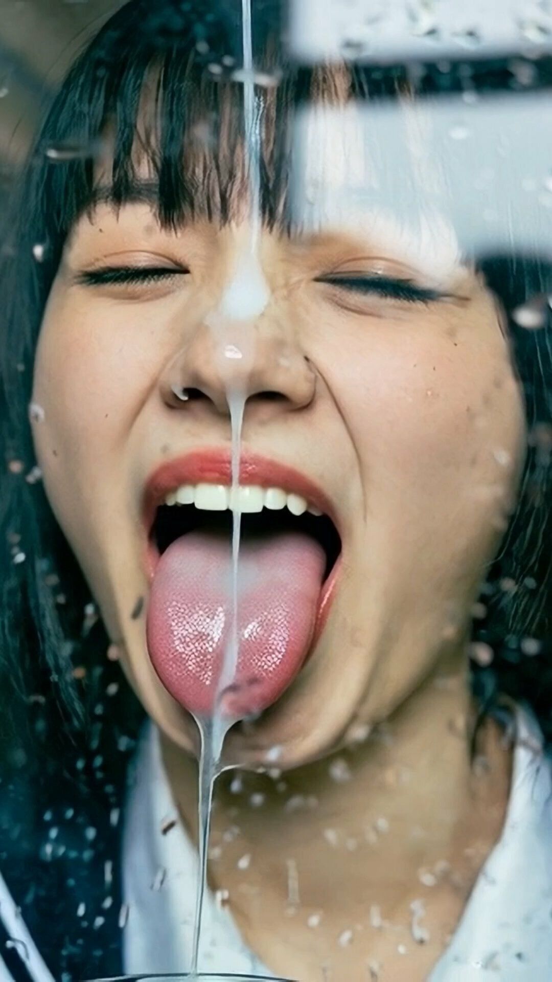 舌フェチ5 AI 電車女子 - サンプル画像 7