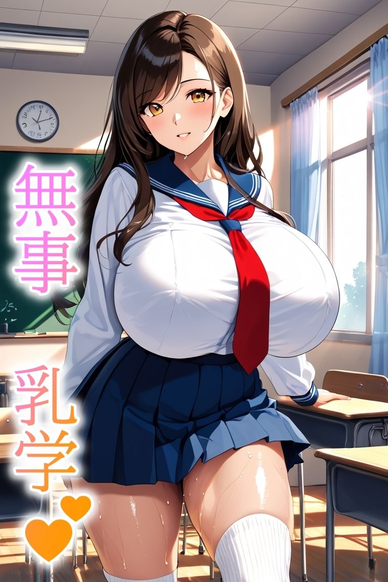 バストガーディアンズ 乳嵐レイナ 乳学編1限目 - サンプル画像 3