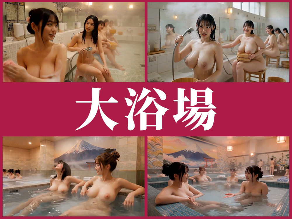 【4K神画質】女湯に突入2 - サンプル画像 4