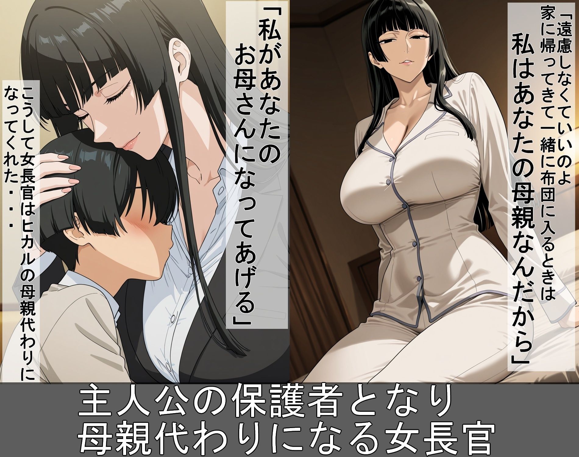 新人隊員の母親になった女長官 - サンプル画像 2